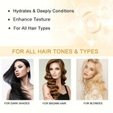 Keratin Hair Mask – Professional Deep Nourishing Hair Care for Damaged Hair, Restores Shine, Suitable for All Hair Types - Himpall